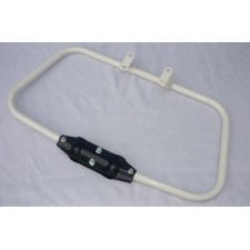 PADACÍ RÁM PŘEDNÍ S DRŽÁKY A ŠROUBY - ŠEDOBÍLÝ LAK - (VÝROBA PARTDECK)